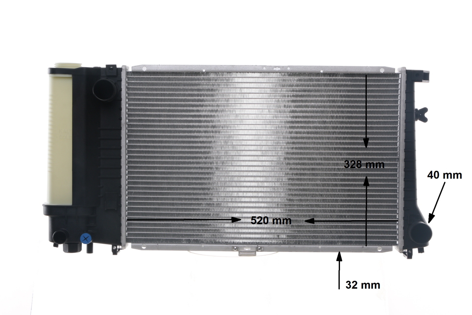 OEM nummer 1 737 760 - Kylare CR 482 000S VOLVO, BMW, ALPINA