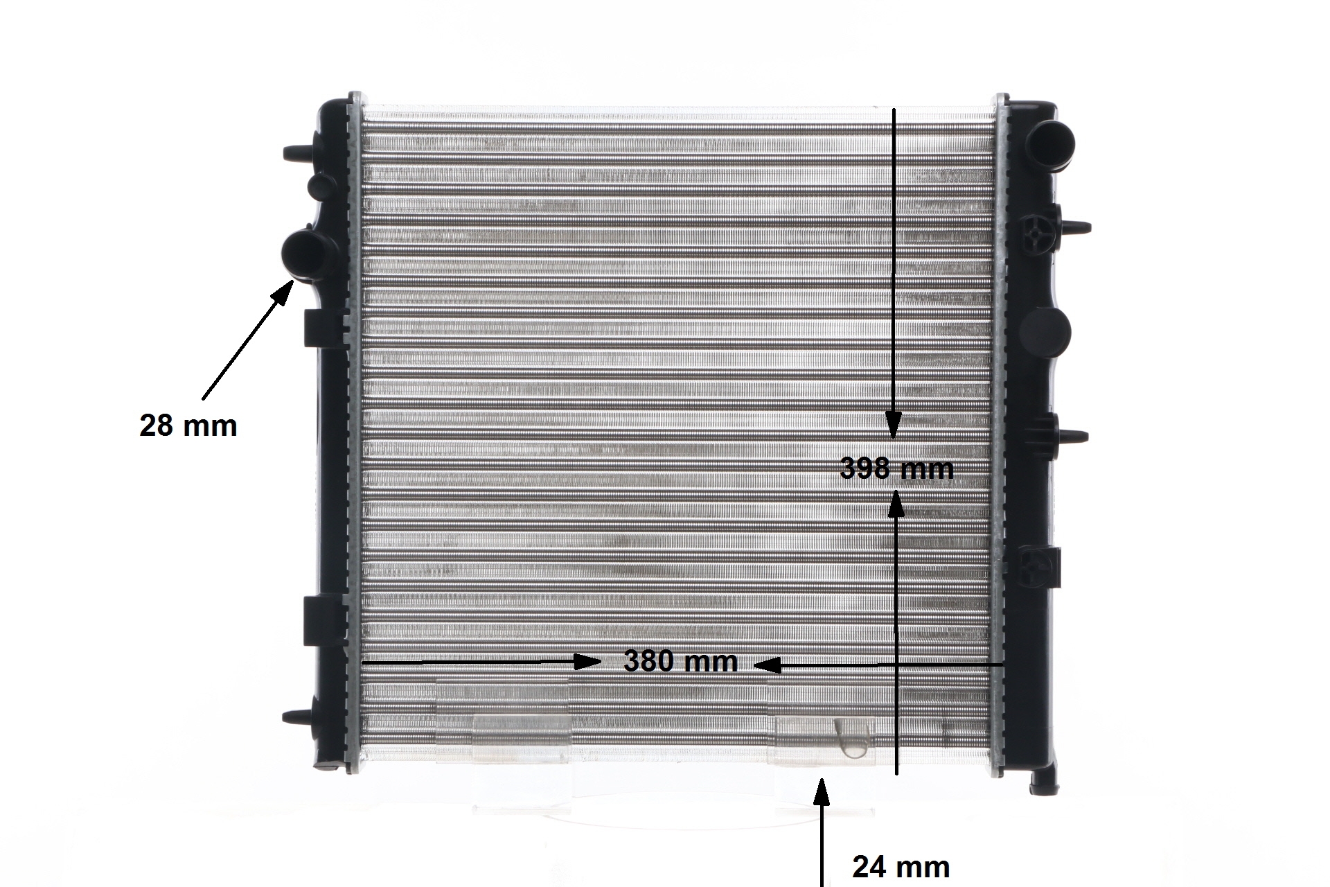 OEM nummer 1330 E6 - Kylare CR 558 001S VOLVO, FORD, PEUGEOT, OPEL, CITROËN