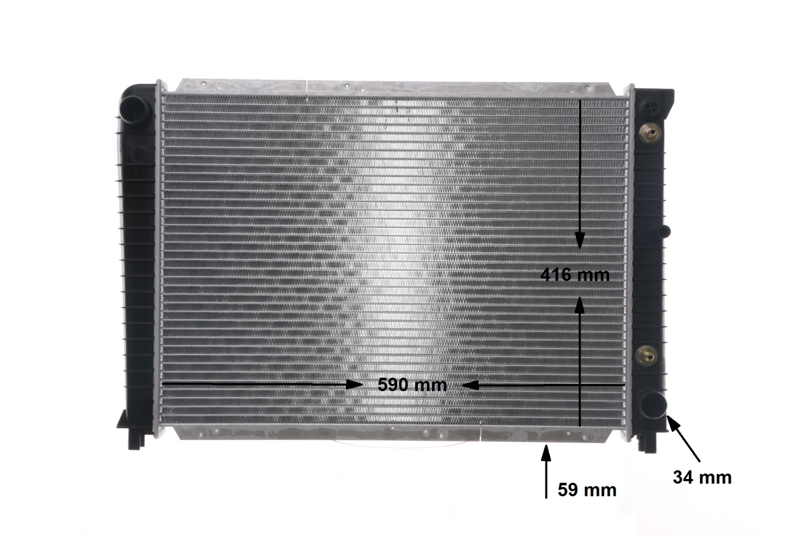 Numéro OEM 8 603 854 - Radiateur du moteur CR 654 000S VOLVO