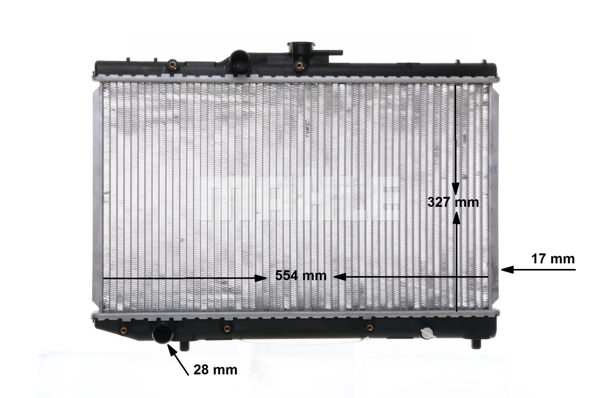 OEM nummer 16400 11350 - Kylare CR 768 000S VOLVO, TOYOTA, LEXUS, WIESMANN