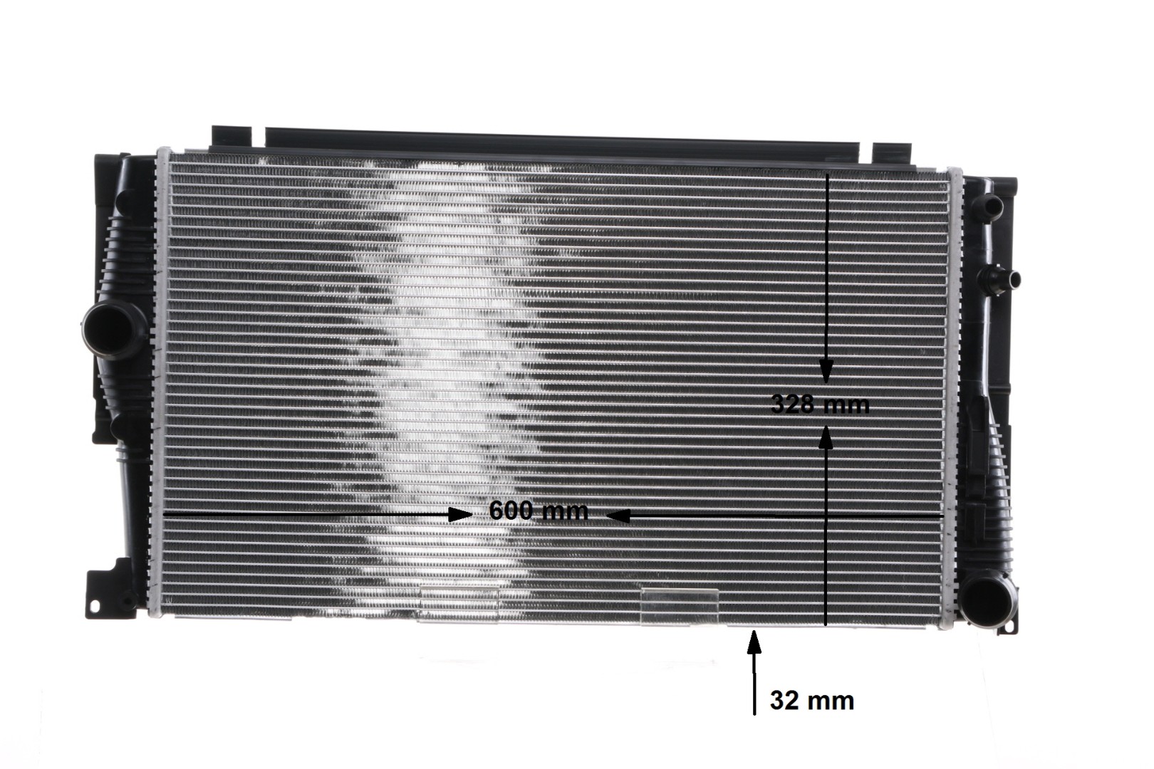Numer OEM 17 11 8 672 011 - Chłodnica, układ chłodzenia silnika CR 775 001S BMW, VOLVO
