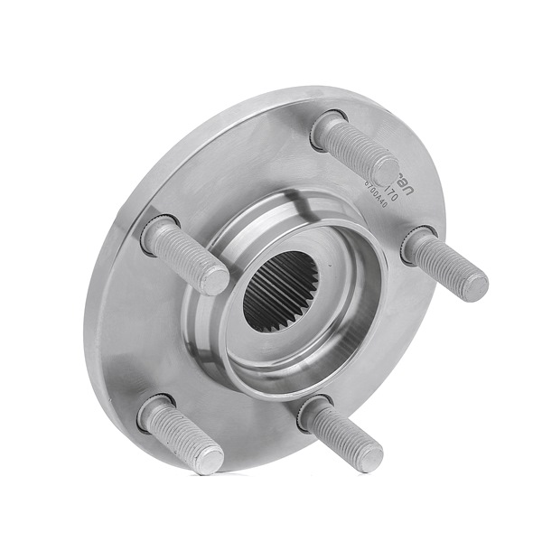 634 170 TOPRAN Wheel Hub Front Axle Left, Front Axle Right, with studs