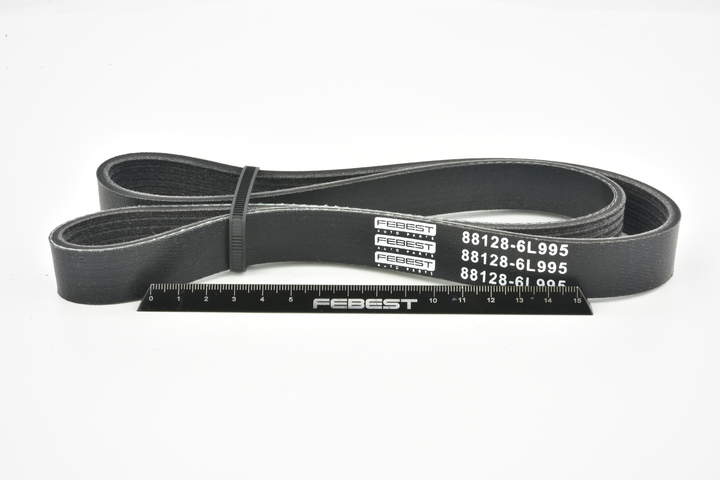 Aandrijfriem 88128-6L995 FEBEST HONDA Civic VII Hatchback (EU, EP, EV) 1.7 2004 125 Pk