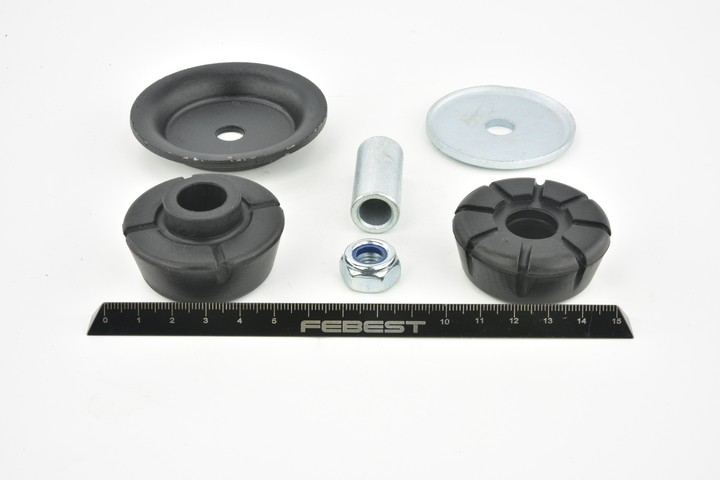 Suspension MITSUBISHI L200 / Triton IV Pick-up (KA, KB): Distancerør, Støddæmper FEBEST MSB-KB4TF-KIT