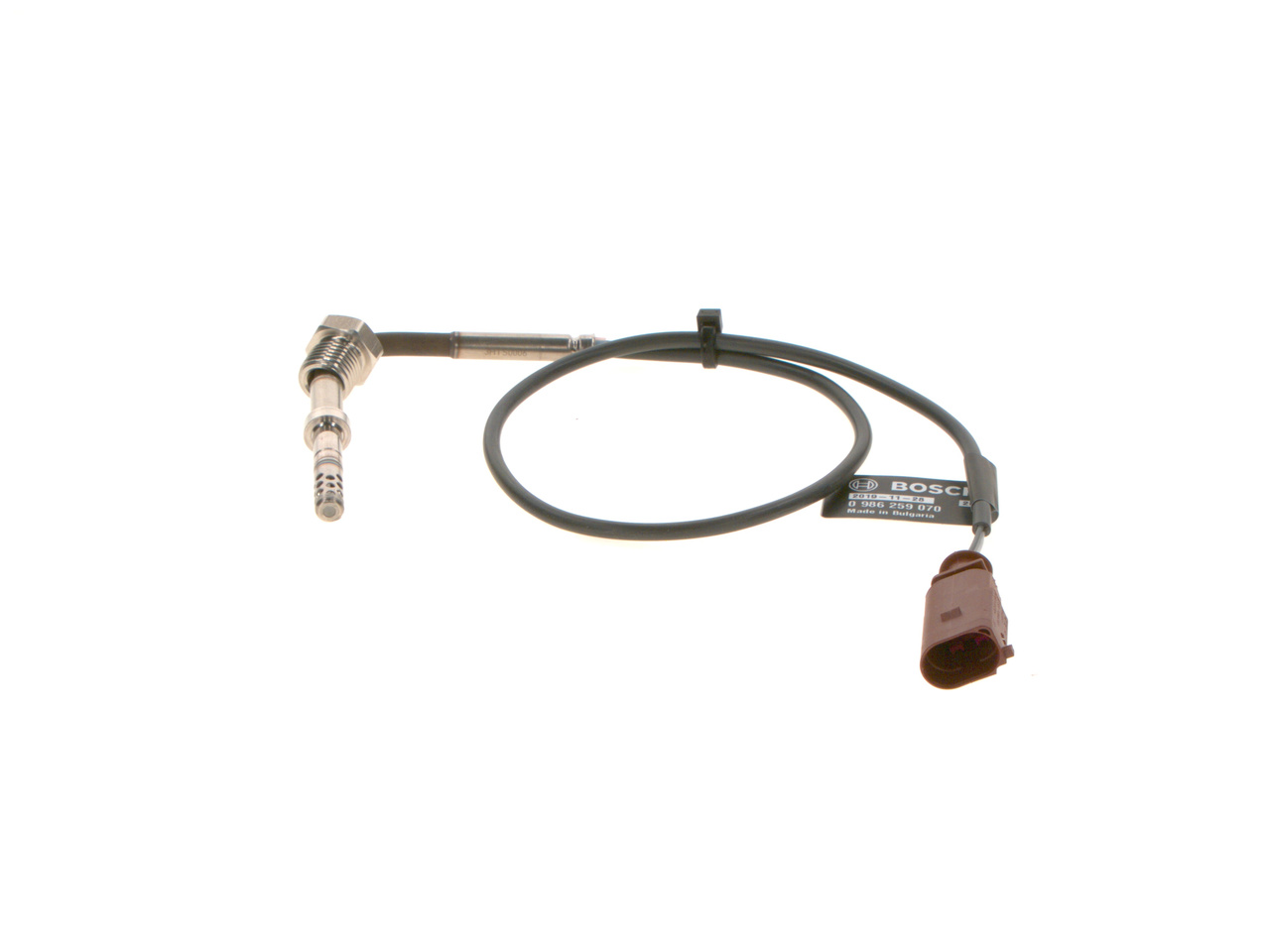 BOSCH 0 986 259 070 Exhaust gas temperature sensor Volkswagen Golf 5 (1K5) 2.0 TDI 140 hp Diesel 2007