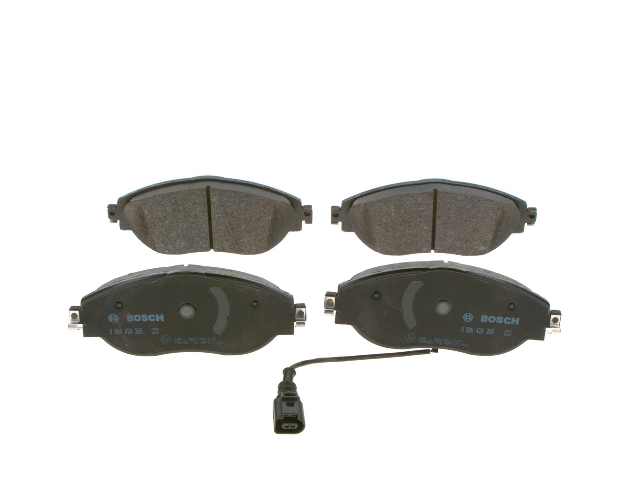 BOSCH | Pasticche con sensore usura integrato 0 986 424 285 Volkswagen Golf VIII Hatchback (CD1) 2025 economici online