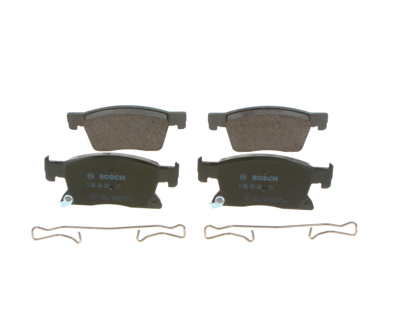 BOSCH 0 986 424 329 Bremsbelagsatz Scheibenbremse OPEL Astra K Sports Tourer (B16)