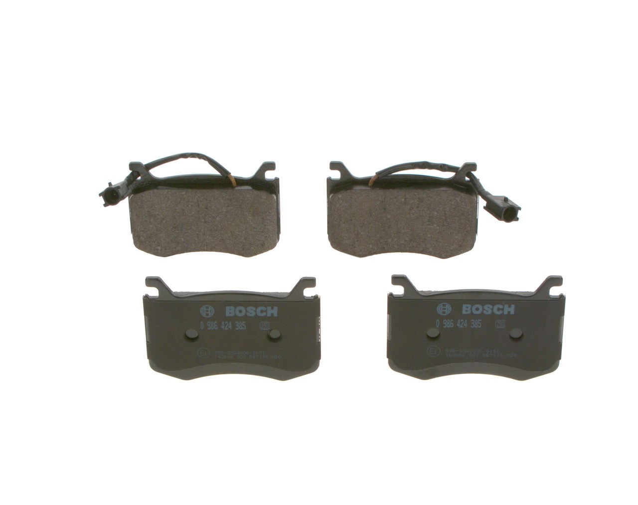 OEM-Nummer 7 736 767 6 - Bremsbeläge 0 986 424 385 FIAT, ALFA ROMEO