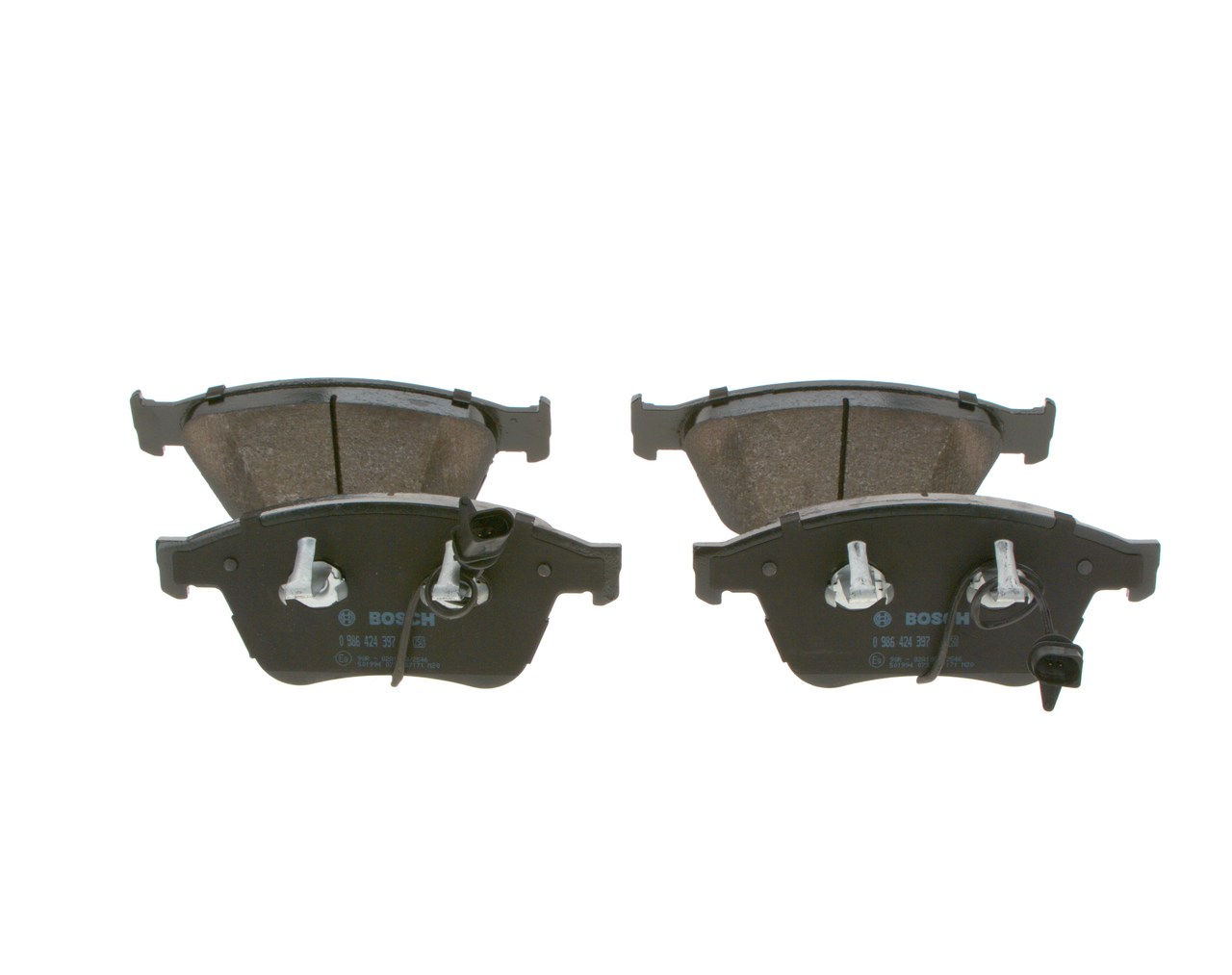 Número OEM 3W0 698 151 R - Juego de pastillas de freno 0 986 424 397 BENTLEY