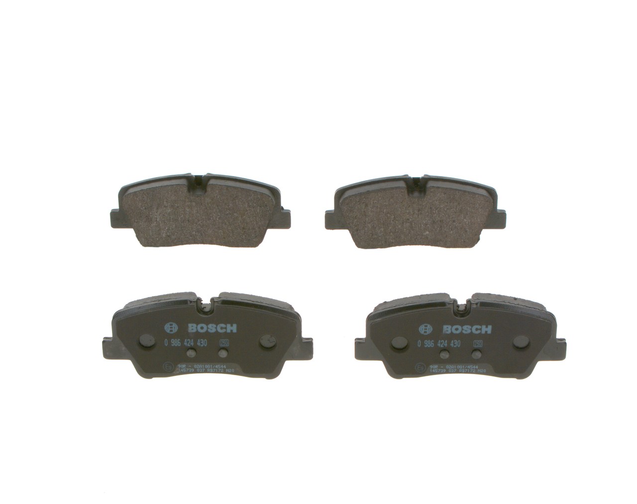 BOSCH 0 986 424 430 Bremsbelagsatz HYUNDAI H350 Kastenwagen