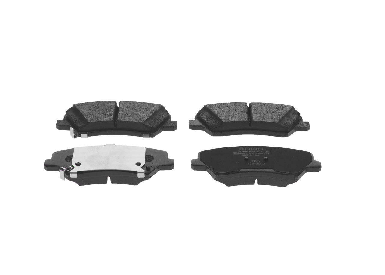 Numer OEM 58101 G4A05 - Klocki hamulcowe 0 986 424 863 HYUNDAI, KIA