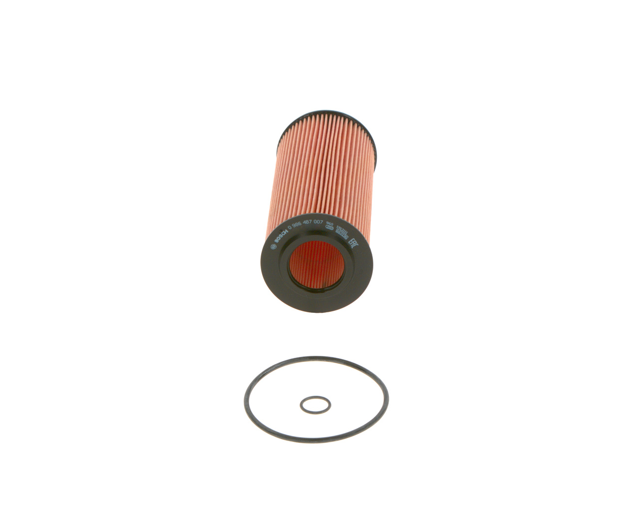 Numer OEM 74 22 051 238 - Filtr oleju 0 986 4B7 007 RENAULT, RENAULT TRUCKS