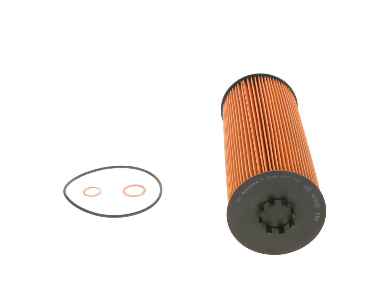 Numer OEM A 457 180 00 09 - Filtr oleju 0 986 4B7 010 MERCEDES-BENZ, DAIMLER