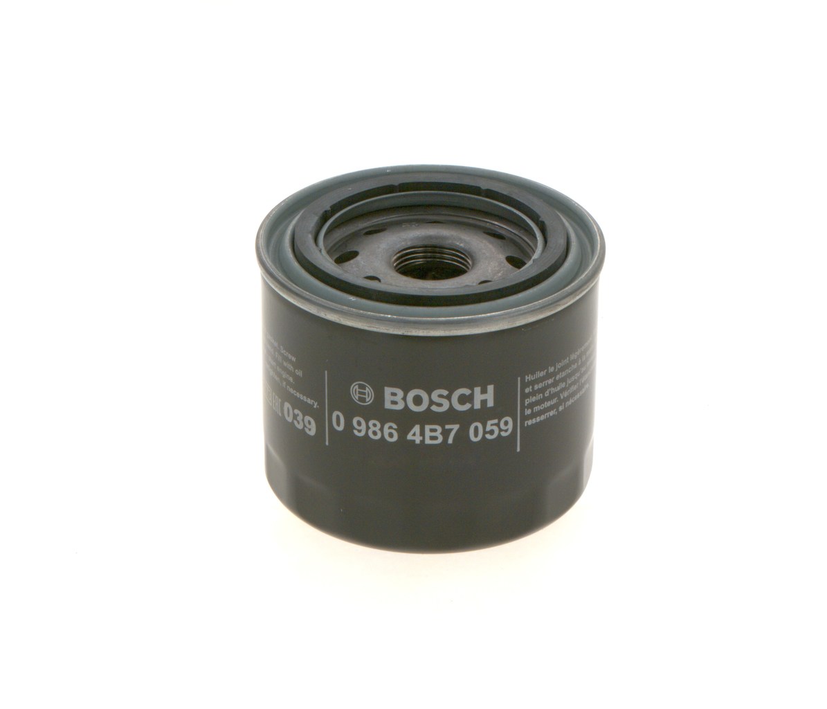 Oliefilters 0 986 4B7 059 BOSCH MITSUBISHI L200 II Pick-up 2.0 1986 102 Pk
