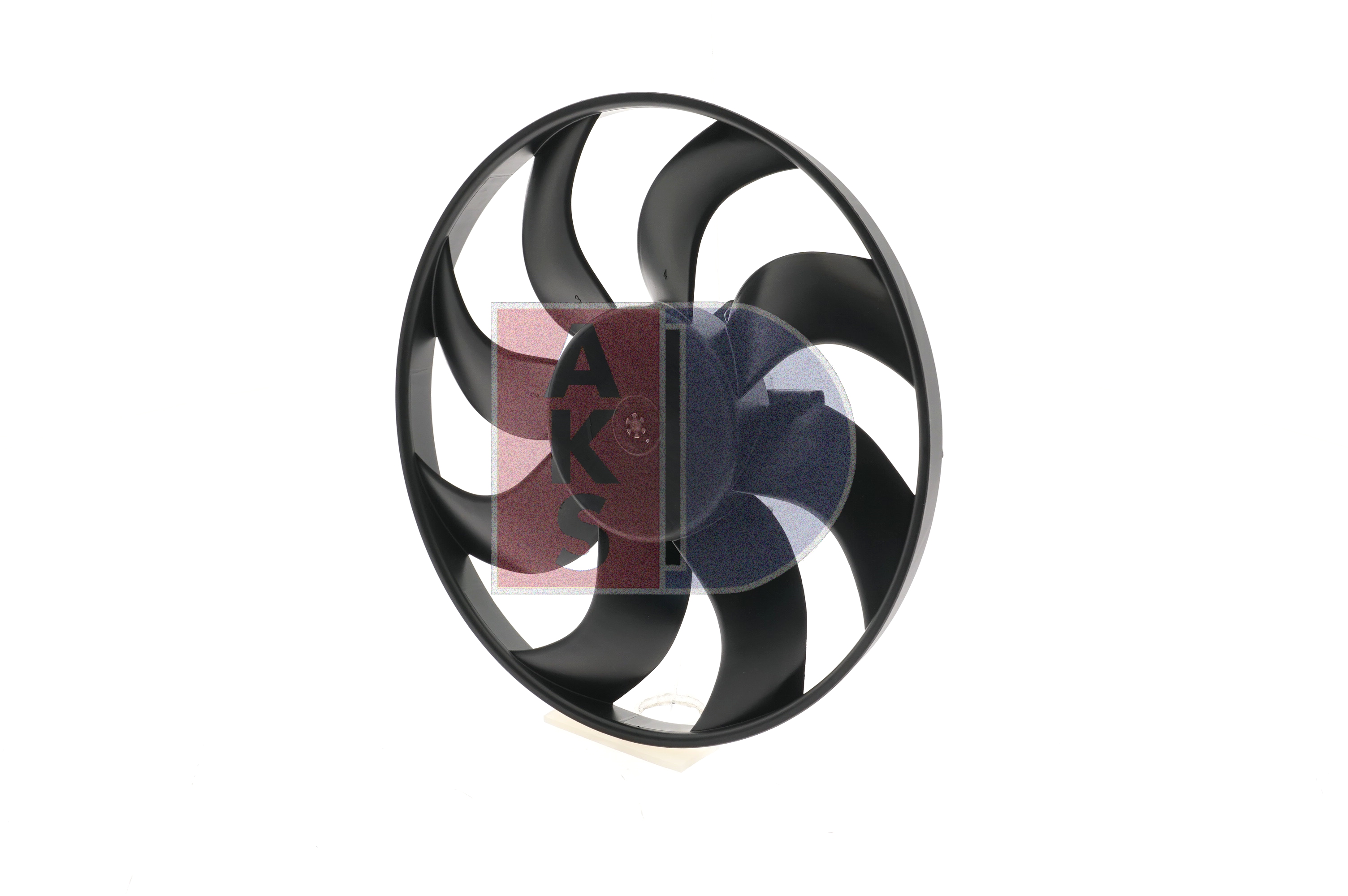 AKS DASIS 158152N Radiator fan OPEL Corsa D Hatchback (S07) 1.3 CDTI 75 hp Diesel 2011