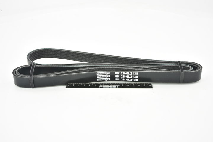 Correia trapezoidal estriada 88128-6L2138 FEBEST HONDA Accord VII Sedan (CL, CN) 2.0 R (CL7) 2004 218 cv