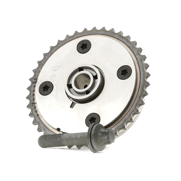 4106C0007 RIDEX Camshaft gear Intake Side, with screw