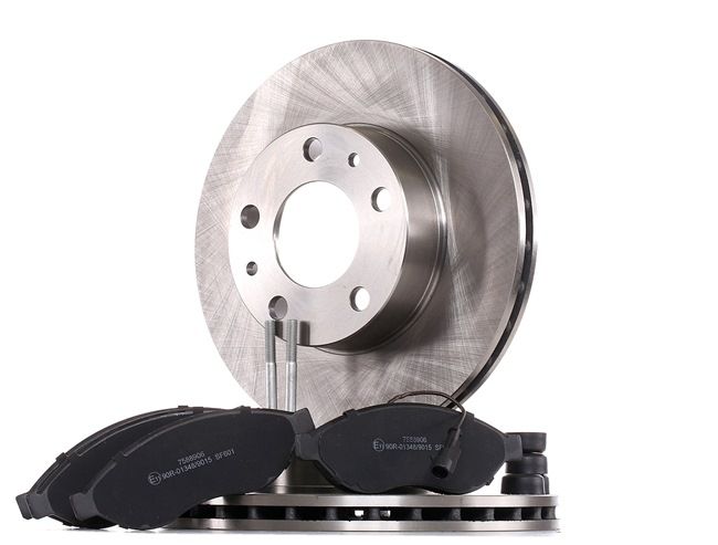 STARK | Dischi e pasticche freni Assale anteriore, con accessori, Tipo disco freno: ventilato, Con contatto segnalazione usura SKBK-1090386 ALFA ROMEO 159 Sedan (939) 2006 economici online