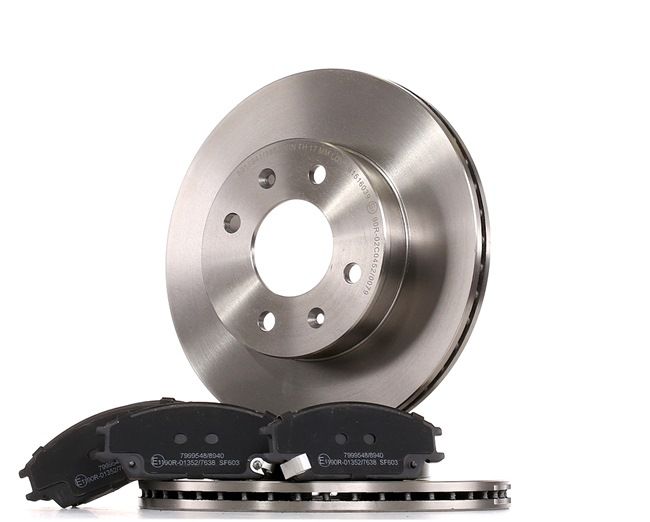 Kit de discos de freno y pastillas 3405B0391 RIDEX Volkswagen Passat B5 GP Variant (3BG, 3B6) 2.8 4motion 2000 193 cv