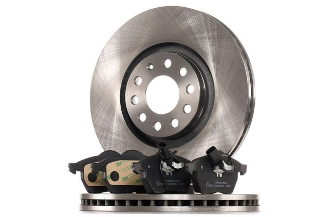 Kit dischi e pastiglie 3405B0392 RIDEX AUDI A4 B6/B7 Cabrio (8H7, 8HE) 2.0 TFSI 16V 2009 200 CV
