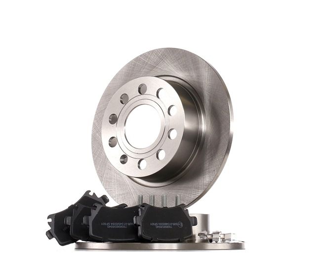 Kit dischi e pastiglie 3405B0393 RIDEX Volkswagen Golf VI Hatchback (5K1) 1.4 TSI 2008 160 CV