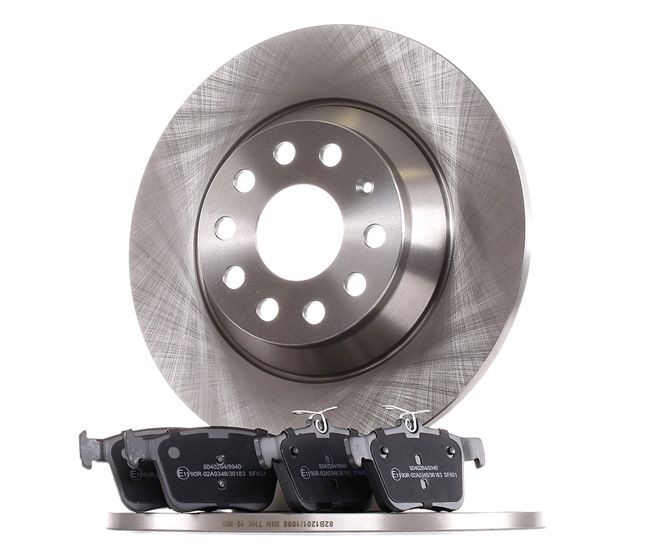 Kit de travões 3405B0394 RIDEX VW Passat B8 Variant (3G5, CB5) 1.4 TSI 4motion 2016 150 cv