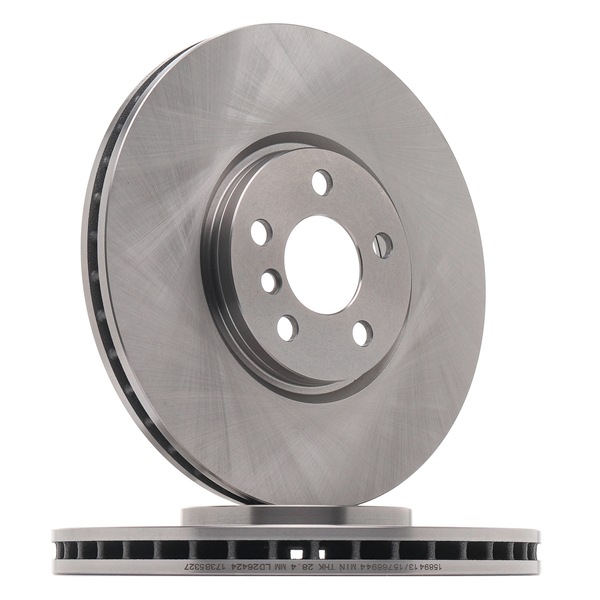RIDEX 82B2708 disque de frein MINI Cabriolet (F57) 2.0 John Cooper Works 231CV 2016