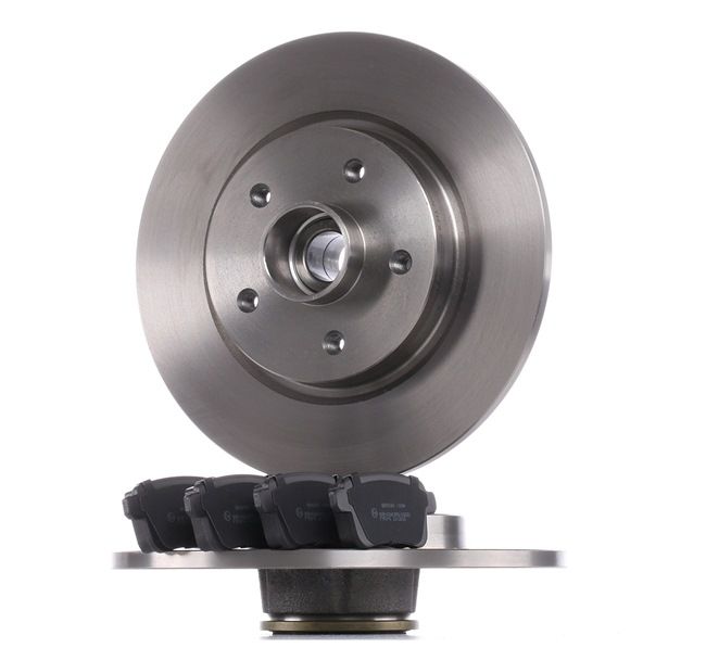 Kit de discos de freno y pastillas 3405B0398 RIDEX RENAULT Kangoo II Be Bop (KW) 1.5 dCi 2016 110 cv