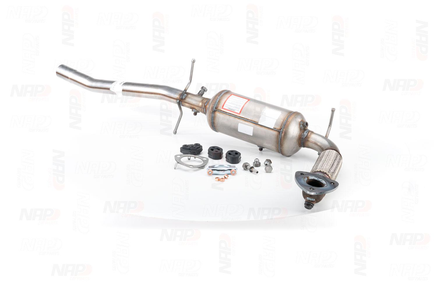 DPF CAD10113 NAP carparts FORD Transit Custom V362 Bus (F3) 2.2 TDCi 2015 100 PS