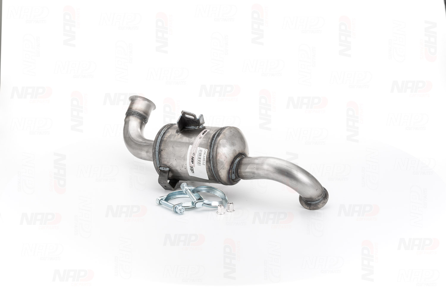 NAP carparts CAK10512 catalyseur CITROËN Jumpy II Van 1.6 HDi 16V 90CV 2008
