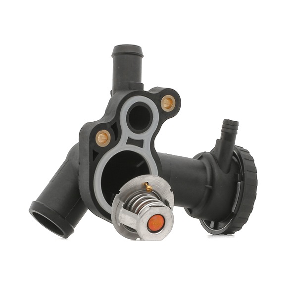 RIDEX | Thermostatgehäuse mit Dichtung, mit Verschlussdeckel, Öffnungstemperatur: 91°C, Gehäusetyp: Kunststoffgehäuse 316T0293 MINI Cabrio (R52) 2007 günstig online