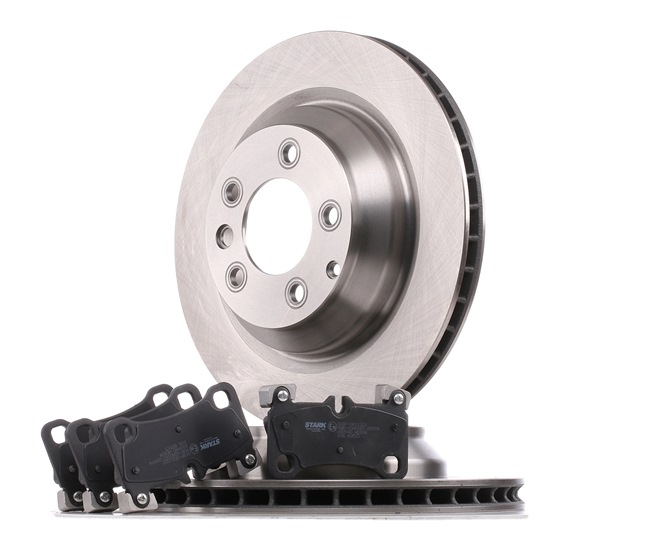 Kit dischi e pastiglie SKBK-10990404 STARK Volkswagen Touareg I (7LA, 7L6, 7L7) 2.5 R5 TDI 2006 163 CV