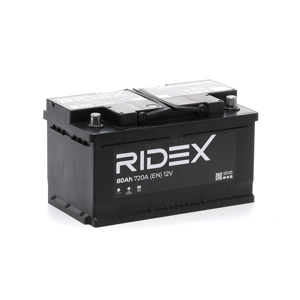 Batterij 1S0020 RIDEX Volkswagen Transporter T3 Flatbed Vrachtwagen/Chassis 2.1 Syncro 1988 112 Pk