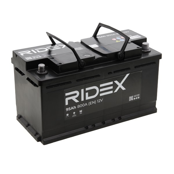 Starterbatteri 1S0022 RIDEX AUDI A5 B8 Cabriolet (8F7) 2.0 TDI 2010 163 HK