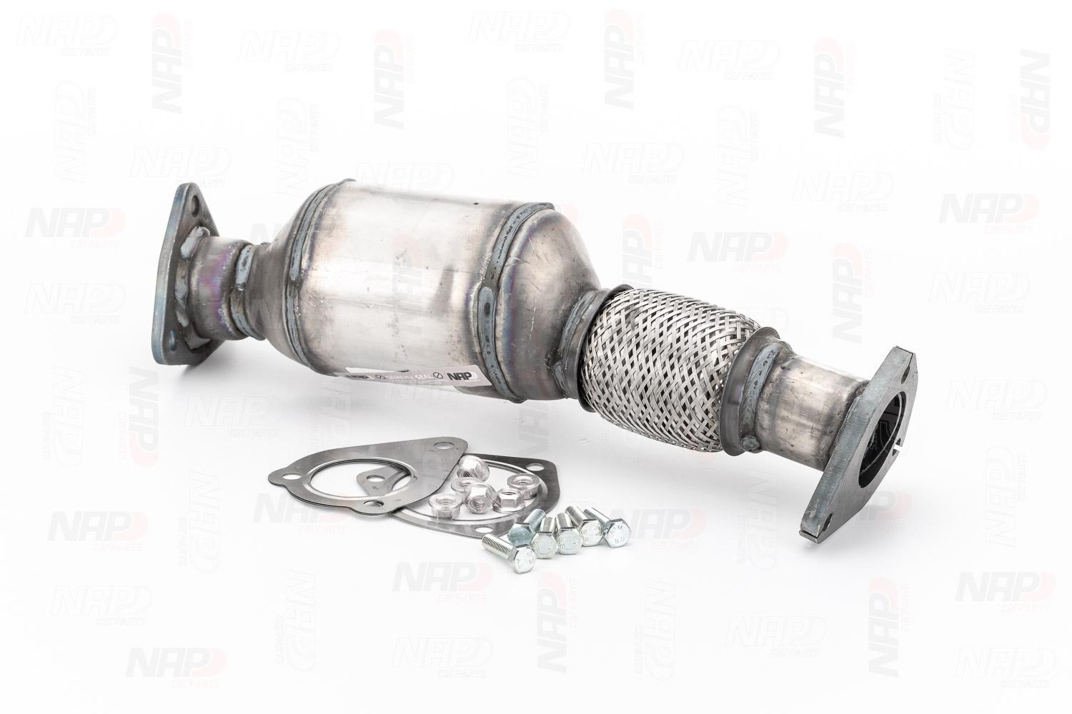 NAP carparts | Udstødning katalysator med monterings-/fastgørelsesmateriale CAK10025 AUDI A6 C6 Sedan (4F2) 2011 billig online