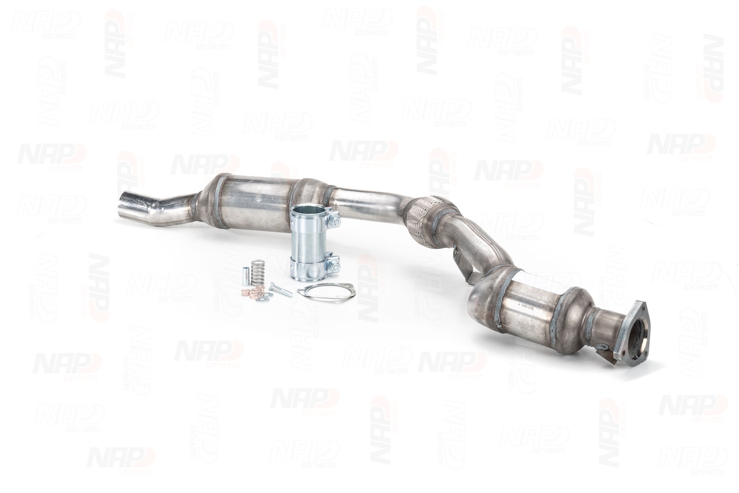 Numer OEM 8E0 254 505 FX - Katalizator CAK10039 AUDI, SKODA, SEAT