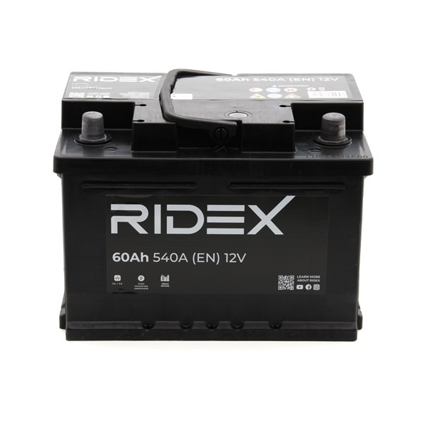 Bateria de arranque 1S0055 RIDEX ROVER 400 Sedan (XW) 1.9 418 D 1992 67 cv