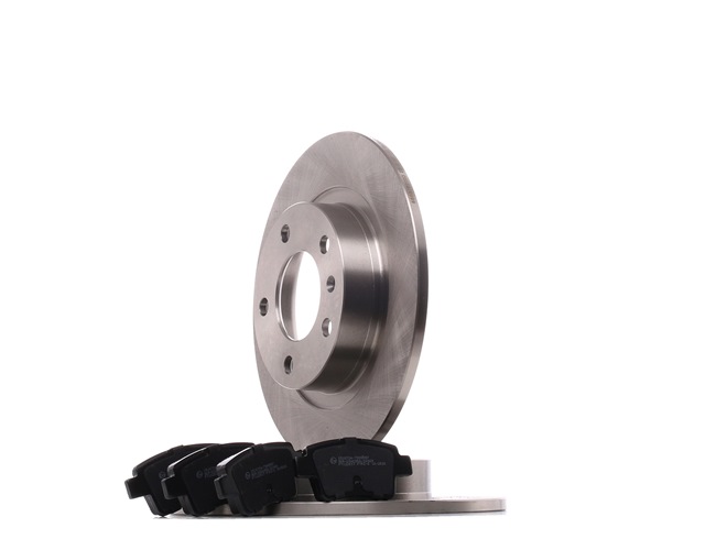 Kit de travões 3405B0410 RIDEX VW Touran I (1T1, 1T2) 1.9 TDI 2005 105 cv