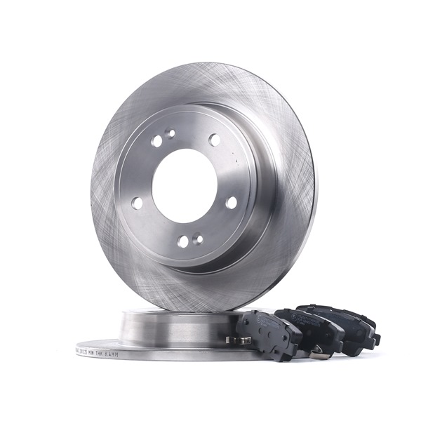 RIDEX | Kit Frenos Eje trasero, Tipo disco de frenos: macizo, con avisador acústico de desgaste 3405B0414 HYUNDAI Elantra V Coupé (JK) 2017 baratos online