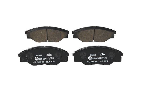 Número OEM 04465 0K 290 - Pastilhas de travão 13.0460-5668.2 TOYOTA, SUZUKI, LEXUS, SATURN, WIESMANN