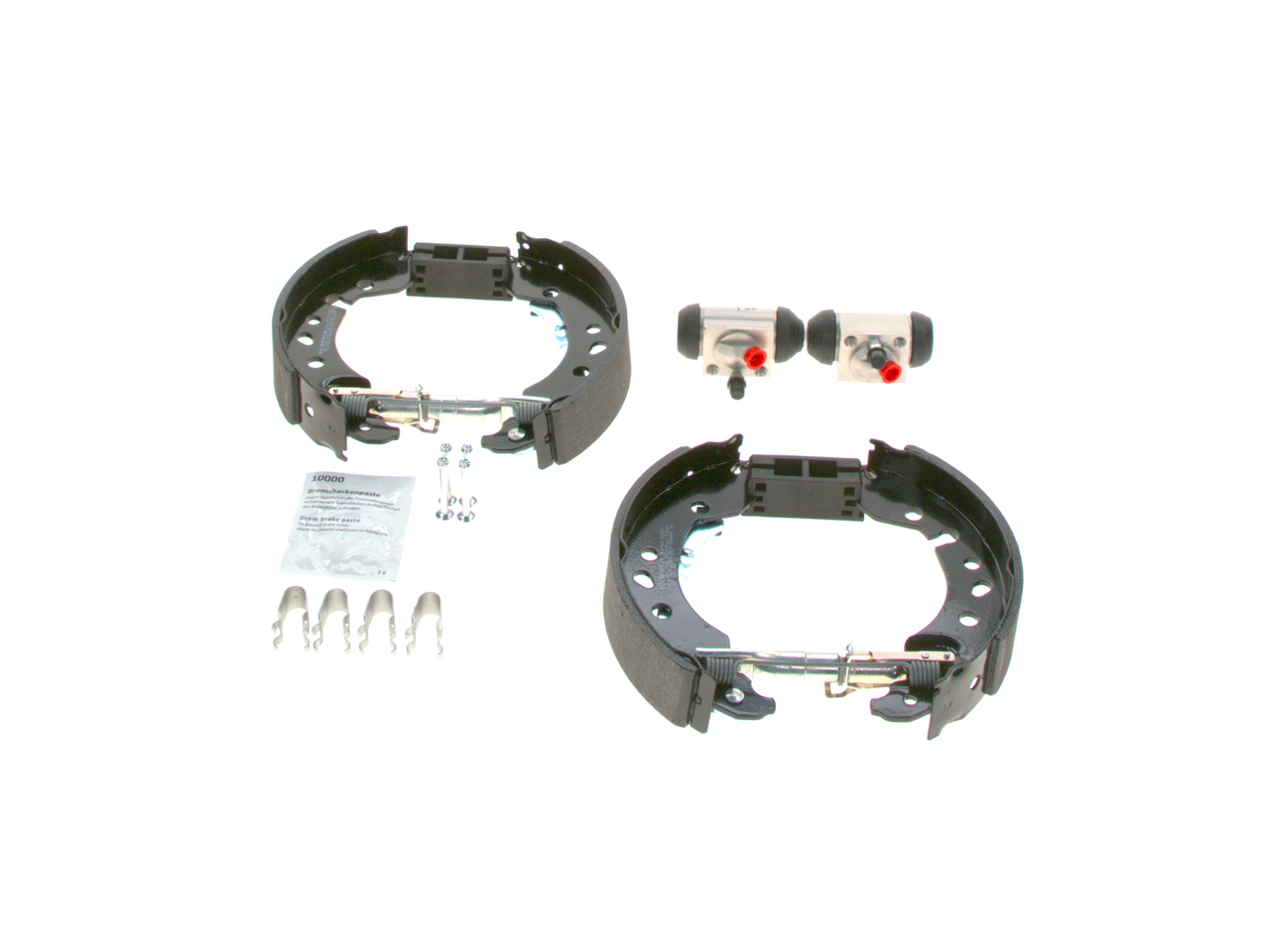 BOSCH 0 204 114 708 Bremsensatz, Trommelbremse Renault Twingo 3
