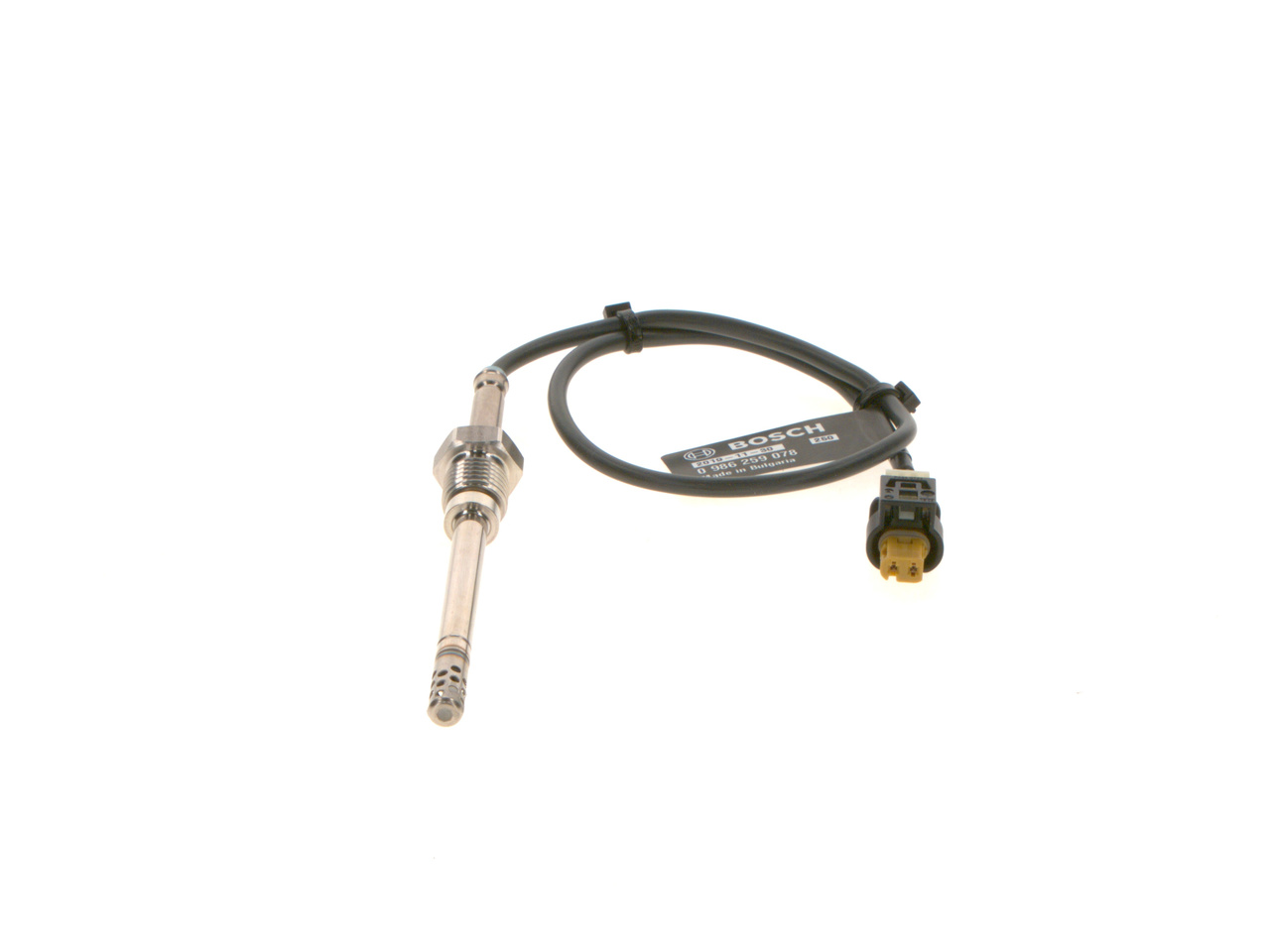 Número OEM 005 153 11 28 - Sensor, temp. gas escape 0 986 259 078 MERCEDES-BENZ, SMART
