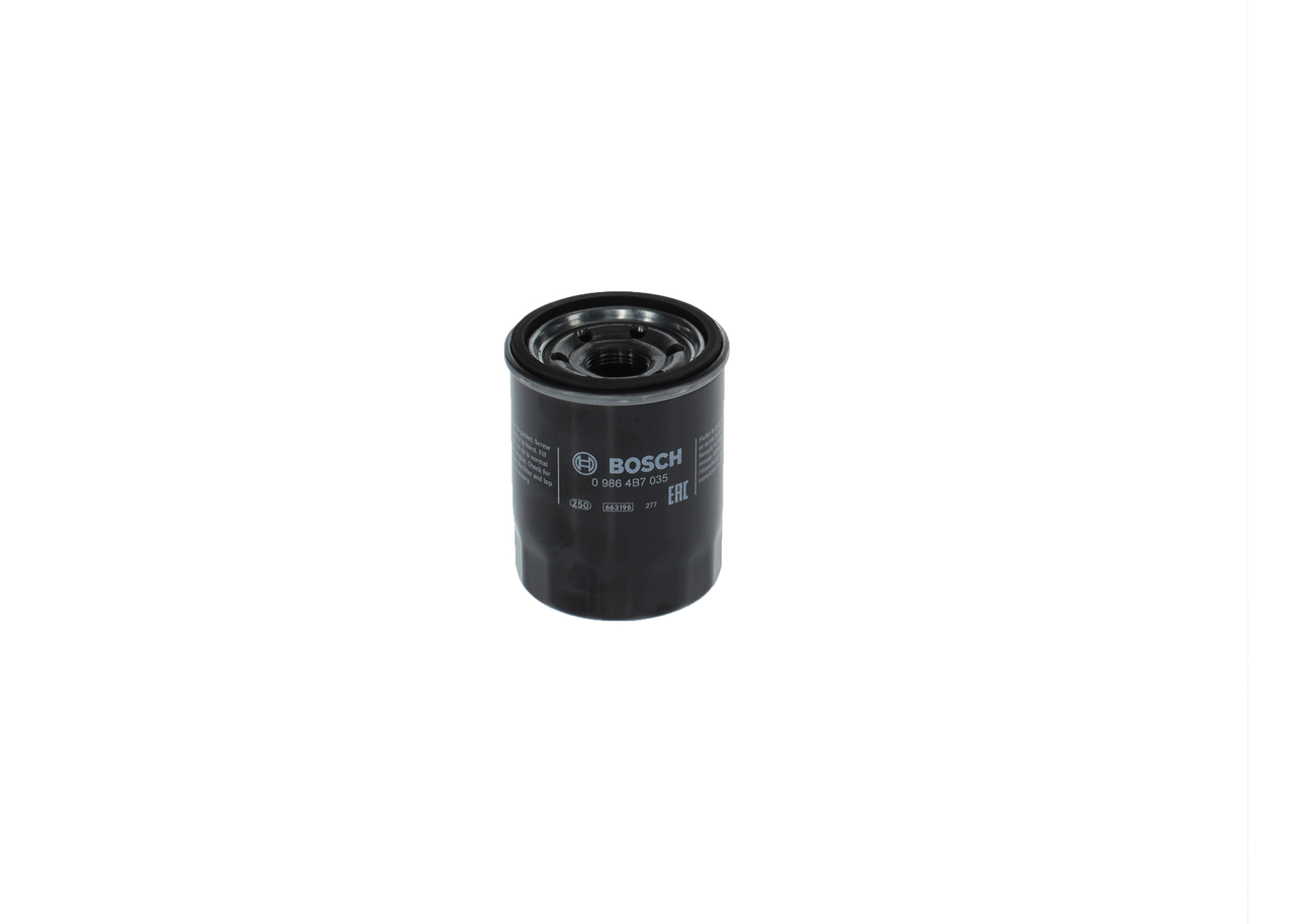Filter für Öl 0 986 4B7 035 BOSCH HONDA Jazz Schrägheck (GK) 1.5 (GK5) 2014 132 PS