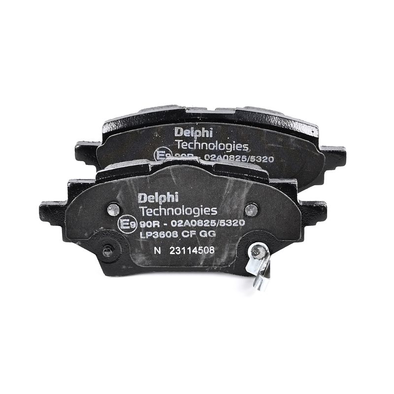 DELPHI | Pastilla de freno con avisador acústico de desgaste, Chapa antichirridos, con accesorios LP3608 TOYOTA Corolla XII Familiar (E210) 2020 baratos online