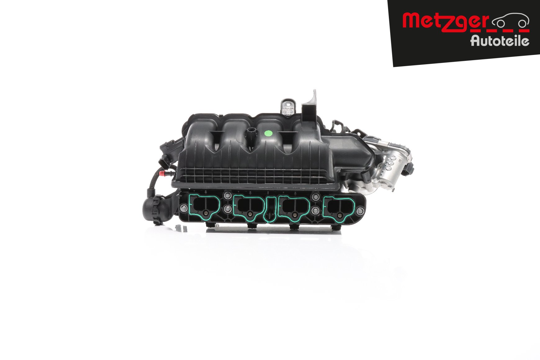 Ansaugkrümmer 2100073 METZGER VAUXHALL Corsa Mk3 (D) Schrägheck (S07) 1.2 (L08) 2013 69 PS