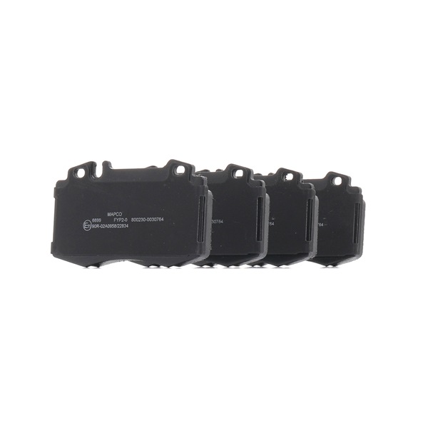 Número OEM 003 420 05 20 - Pastilhas de travão 6699/1 MERCEDES-BENZ, FORD