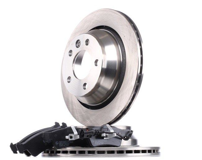 Kit dischi e pastiglie 3405B0419 RIDEX Volkswagen Touareg I (7LA, 7L6, 7L7) 2.5 R5 TDI 2003 163 CV