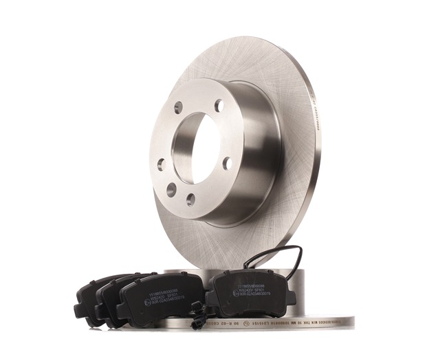 RIDEX 3405B0425 brake pads and discs RENAULT Master III Minibus 2.3 dCi 135 FWD (JV0N, JV08) 136hp 2014