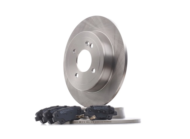 RIDEX 3405B0426 brake pads and discs PEUGEOT 207 Hatchback 1.4 16V 95hp 2008