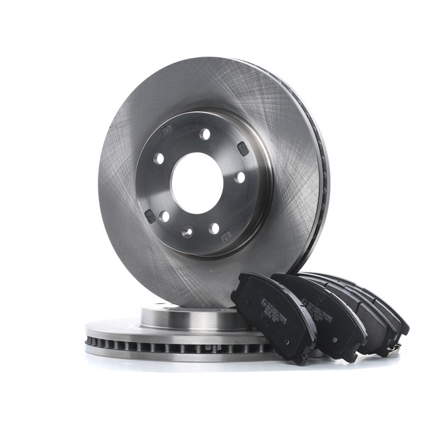 Remschijven en blokken, set 3405B0428 RIDEX OPEL Antara (L07) 2.2 CDTi 4x4 2011 163 Pk